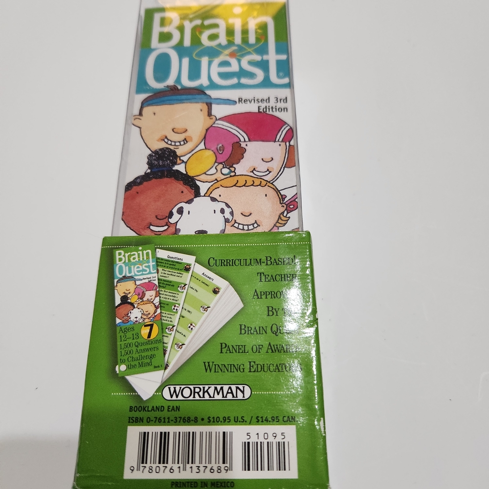 Brain Quest Card Game - Green Edition by Workman